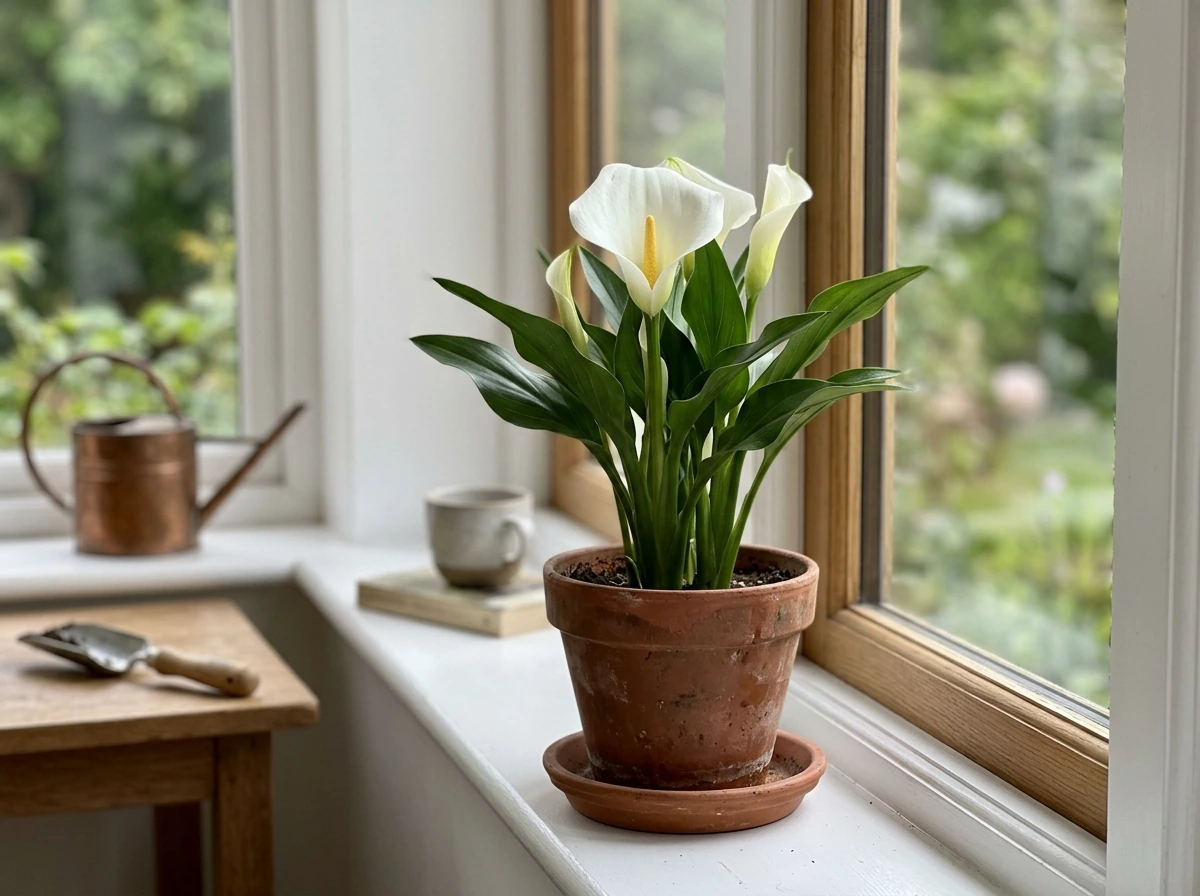 can calla lilies grow inside