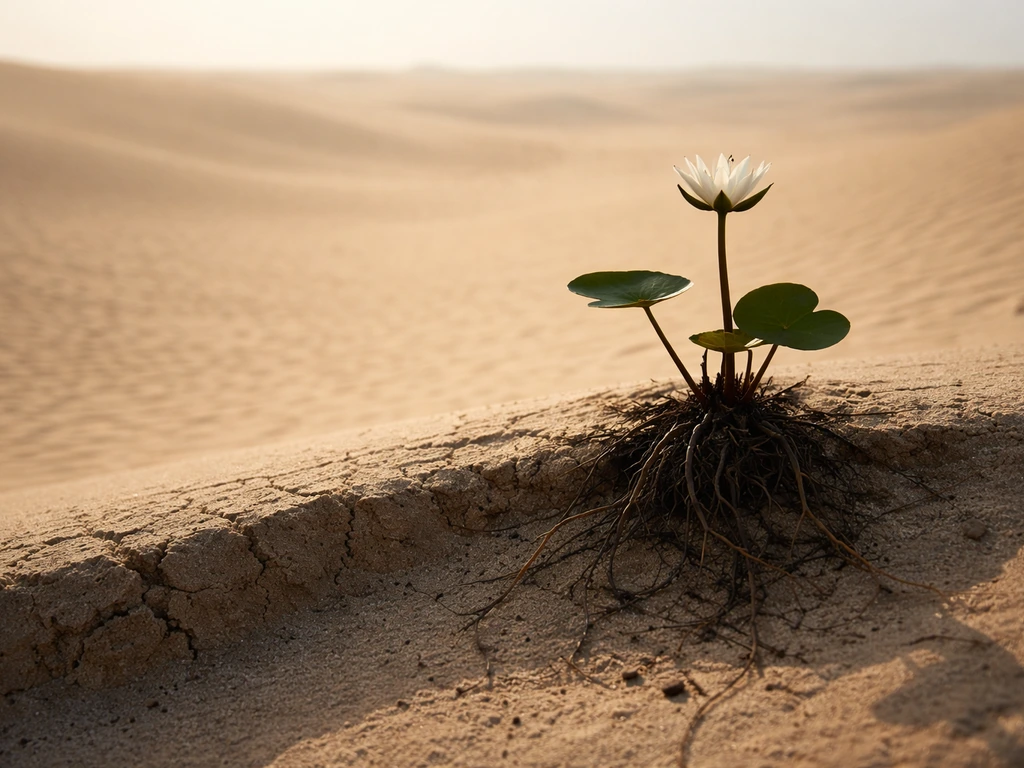 Water Lilies Do Not Grow in Desert Sand Because What’s Missing